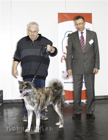 IMG_4378a.JPG - Choudai Go Koisakura Kensha erhält V1 auf der IRA in Hannover 2012